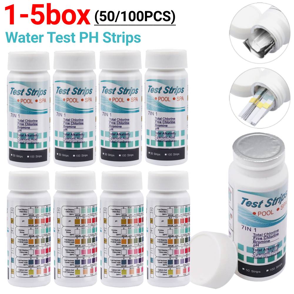 Ph Strip Test - 50/100 pçs tiras de teste de