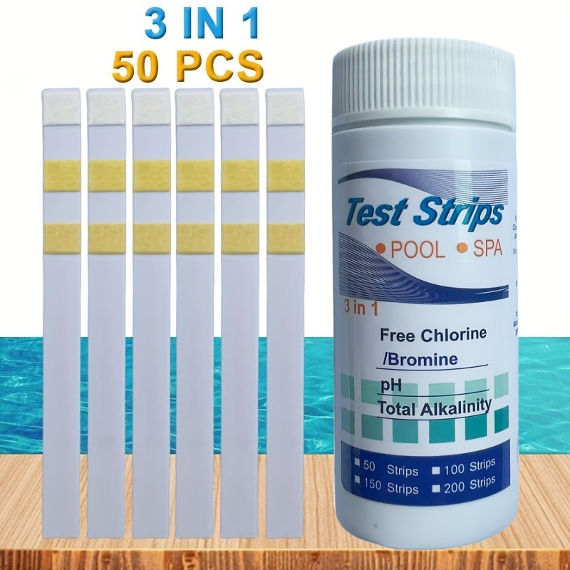 Ph Strip Test - Tiras de Teste de Cloro e