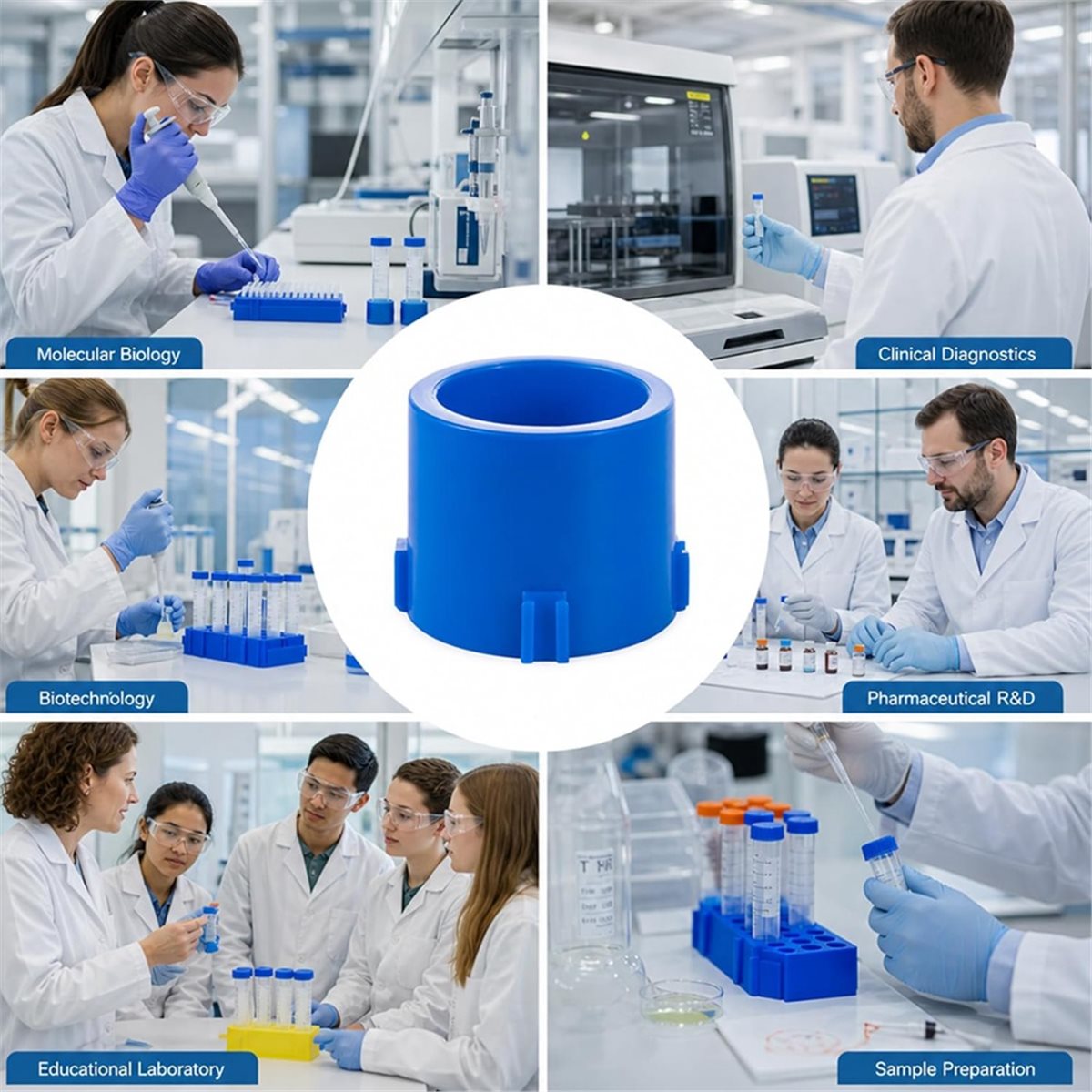 Hobby Science Lab - Suporte para Tubos de Centrífuga A1380K,