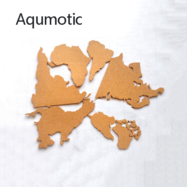 Aqumotic cortiça mapa do mundo - Star Map Poster avaliação e preço