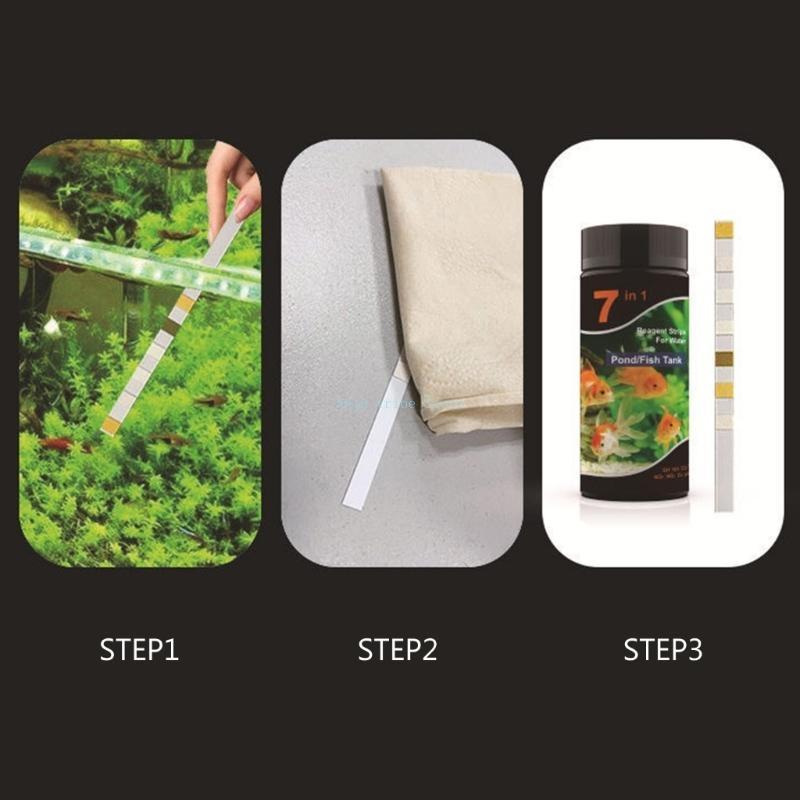 Novas tiras de teste 7 em 1 pa - Ph Strip Test avaliação e preço