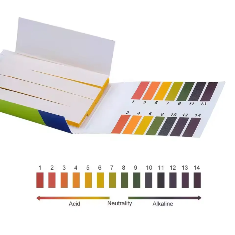 80 Tiras/pacote de Tiras de Te - Ph Strip Test avaliação e preço