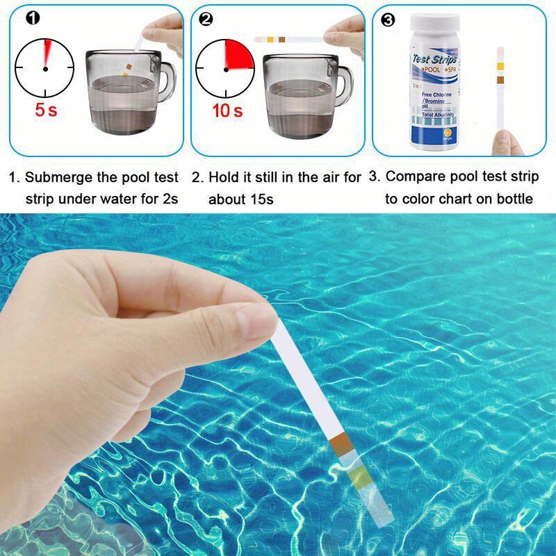 Tiras de Teste de Cloro e pH p - Ph Strip Test avaliação e preço