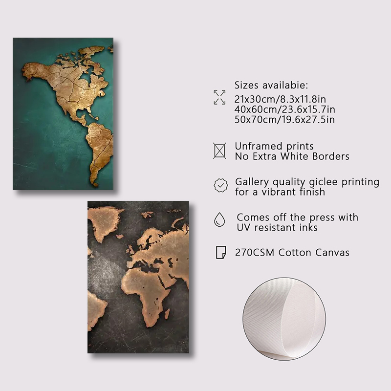 Mapa mundi retrô 3 tamanhos, p - Star Map Poster avaliação e preço