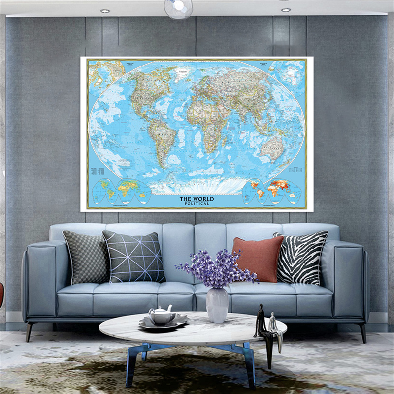 Pôster do Mapa Mundial em Ingl - Star Map Poster avaliação e preço
