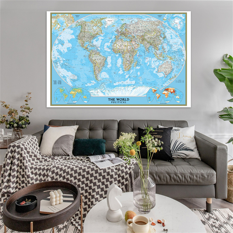 Pôster do Mapa Mundial em Ingl - Star Map Poster avaliação e preço