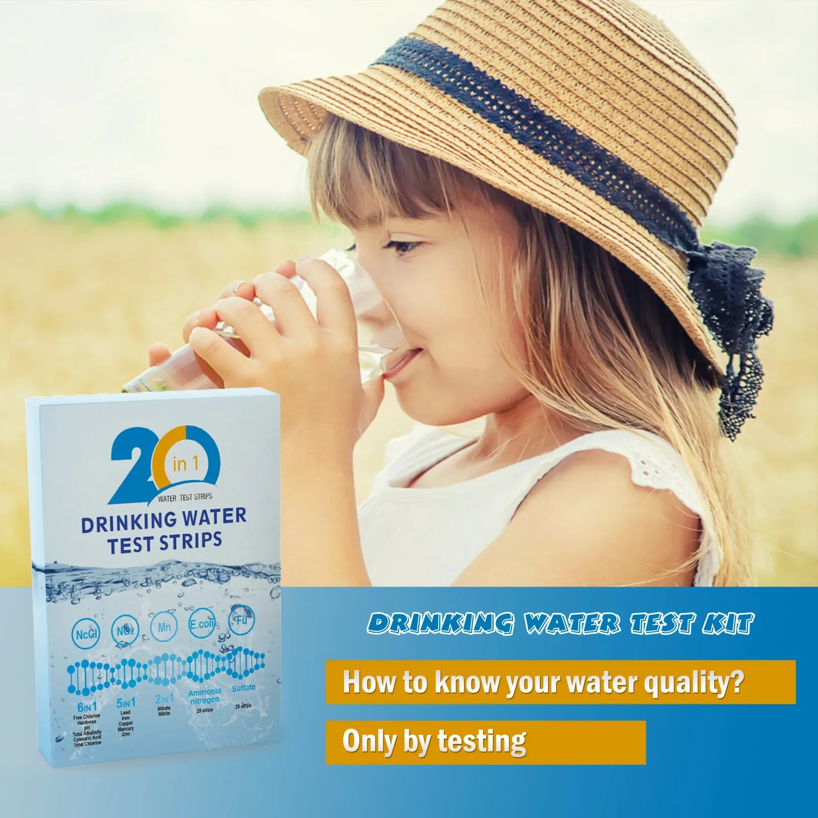 YAGO Kit de Teste de Água 20 e - Ph Strip Test avaliação e preço