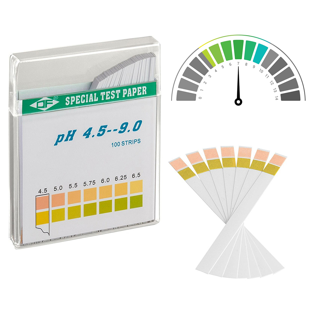 Kit com 100 Tiras de Papel PH  - Ph Strip Test avaliação e preço